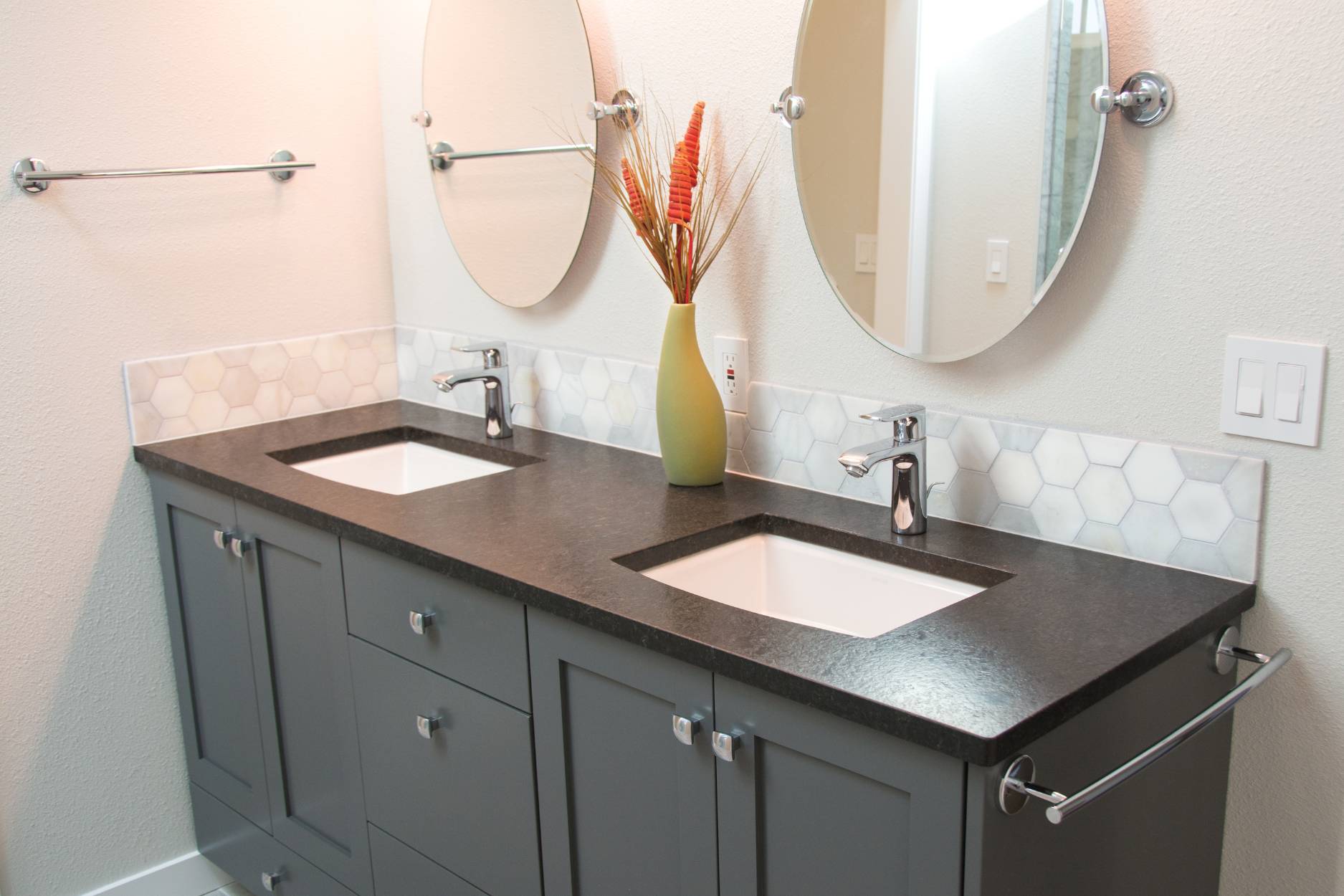 Two Bathroom Vanity Renovation: Why Settle for One? bathroom vanity renovation