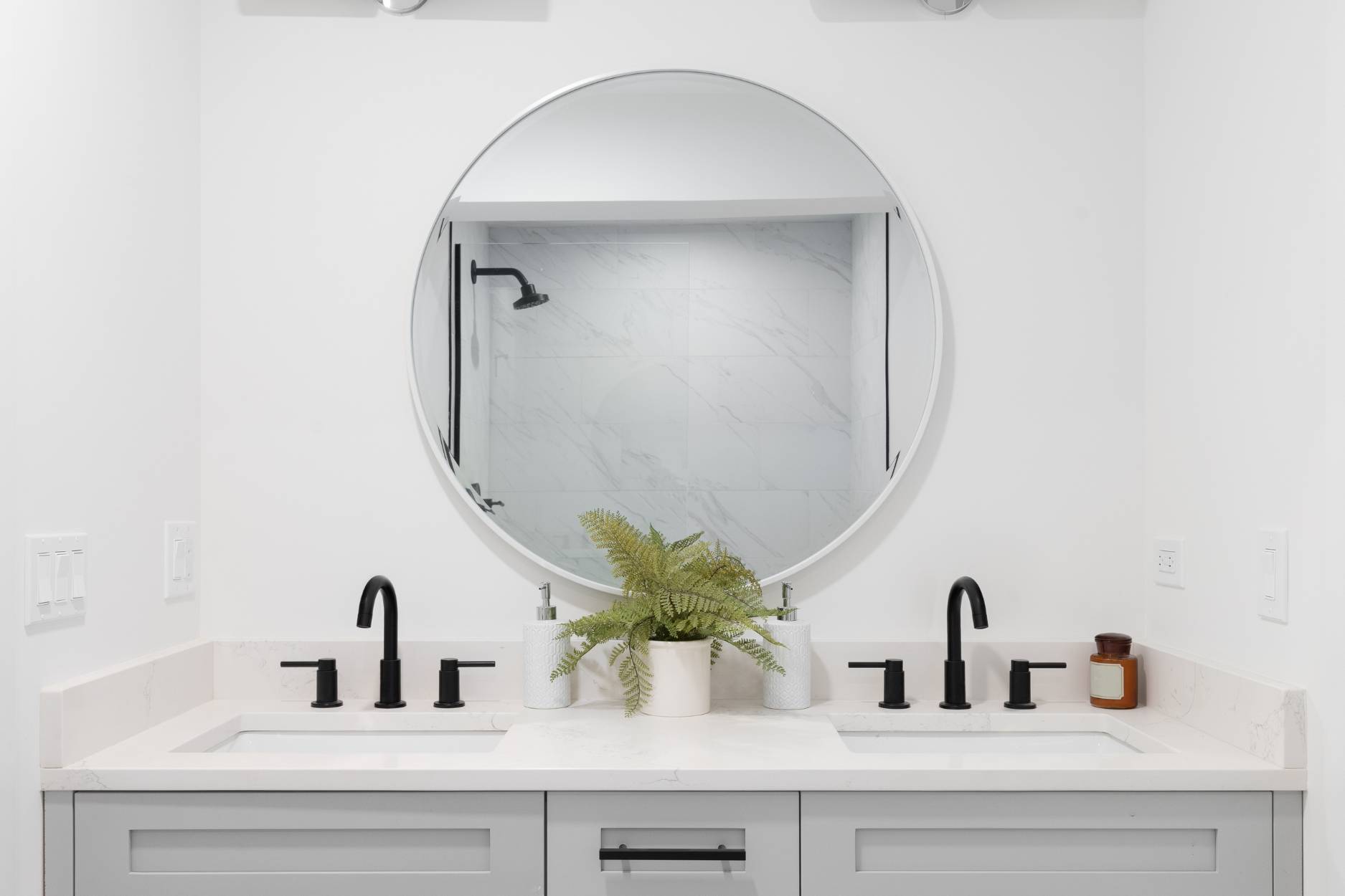 Two Bathroom Vanity Renovation: Why Settle for One? bathroom vanity renovation