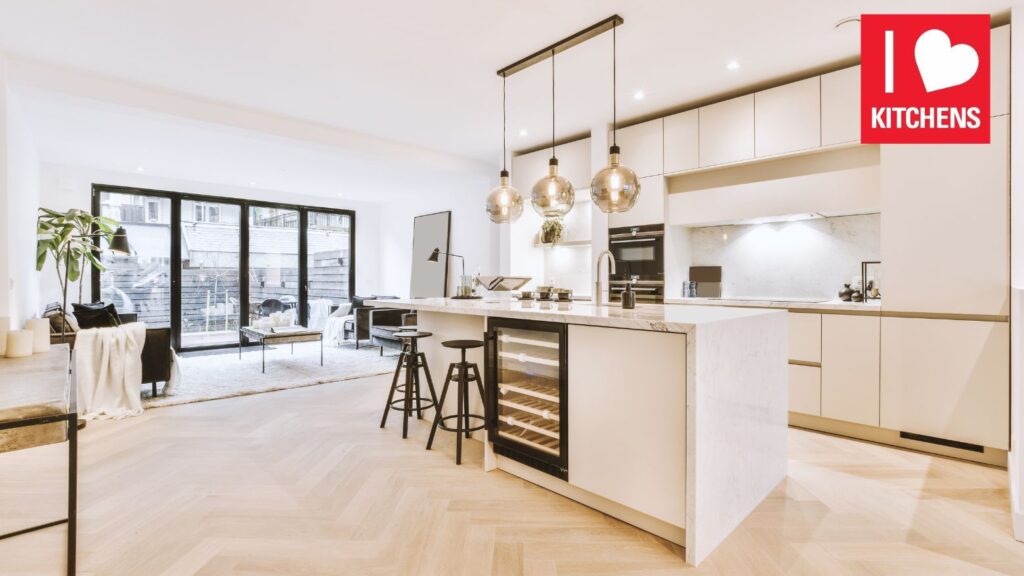 Why the Open Kitchen Trend is So Popular 37 Open Kitchen Cabinet Trend