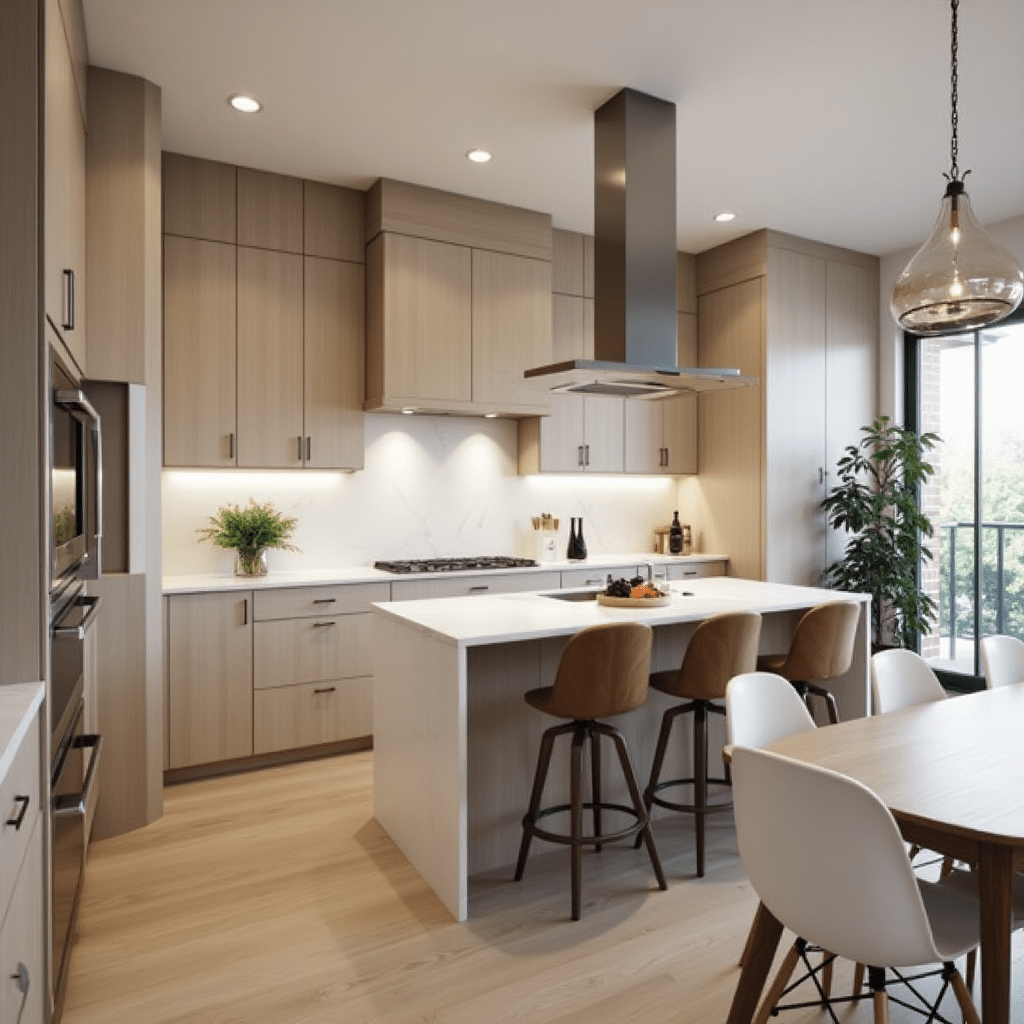 Renovate to Sell or Stay? 2 Modern shaker kitchen cabinets - renovate to sell in Vancouver home