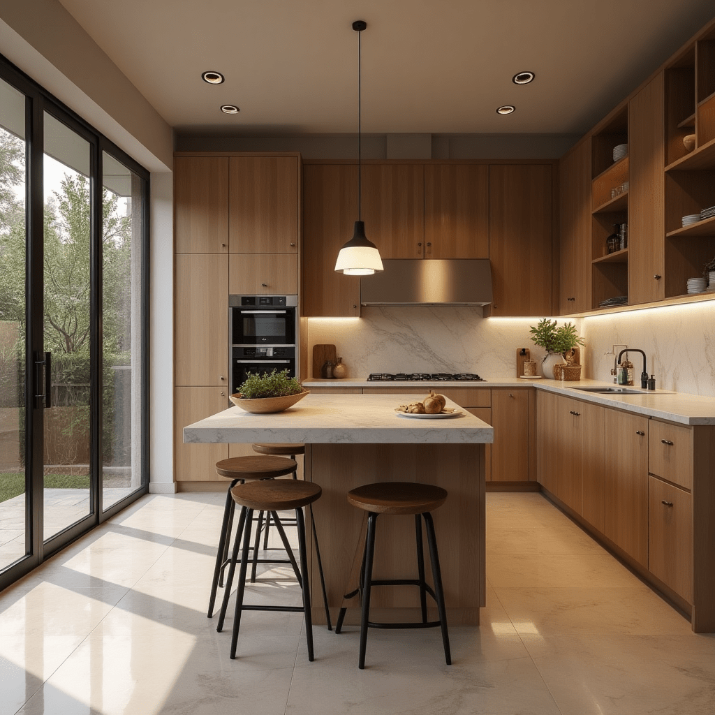 Vancouver Kitchen Layouts: Open or Closed? 3 Open vancouver kitchen layouts with white kitchen cabinets and island design