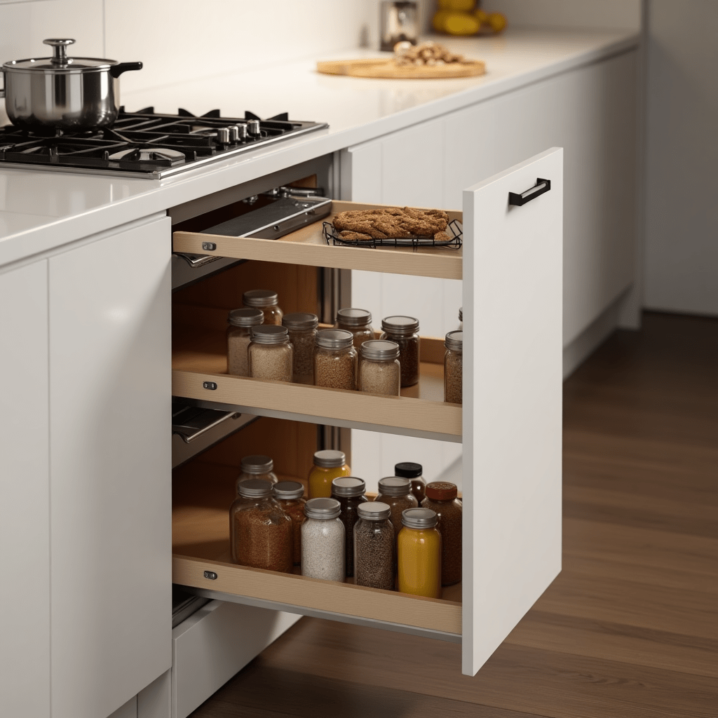 How to Maximize Space in a Small Kitchen 24 Modern small kitchen design with smart layout to maximize space during renovation