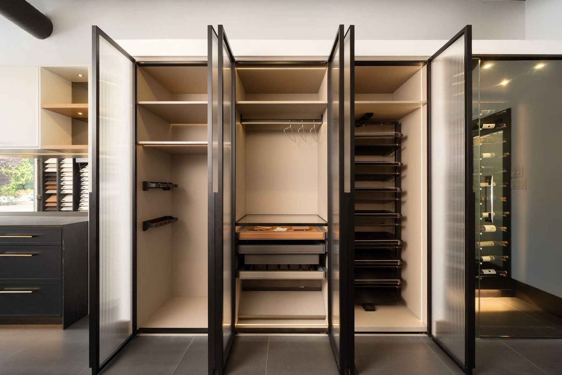High-end custom kitchen cabinetry by I Love Kitchens in Vancouver